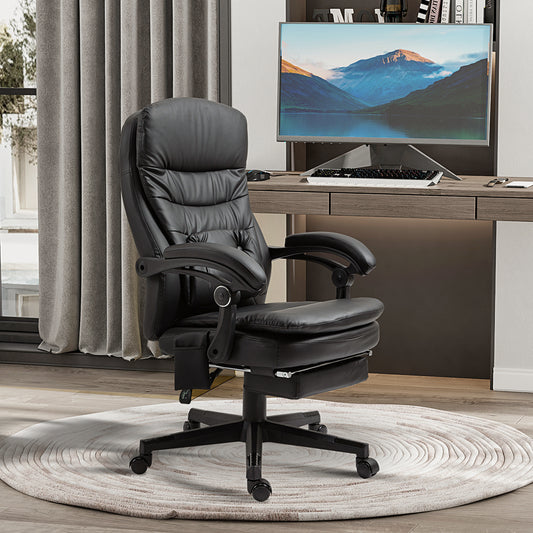 Scaun Masaj USB – Directorial, Cu Vibratii & Design Ergonomic