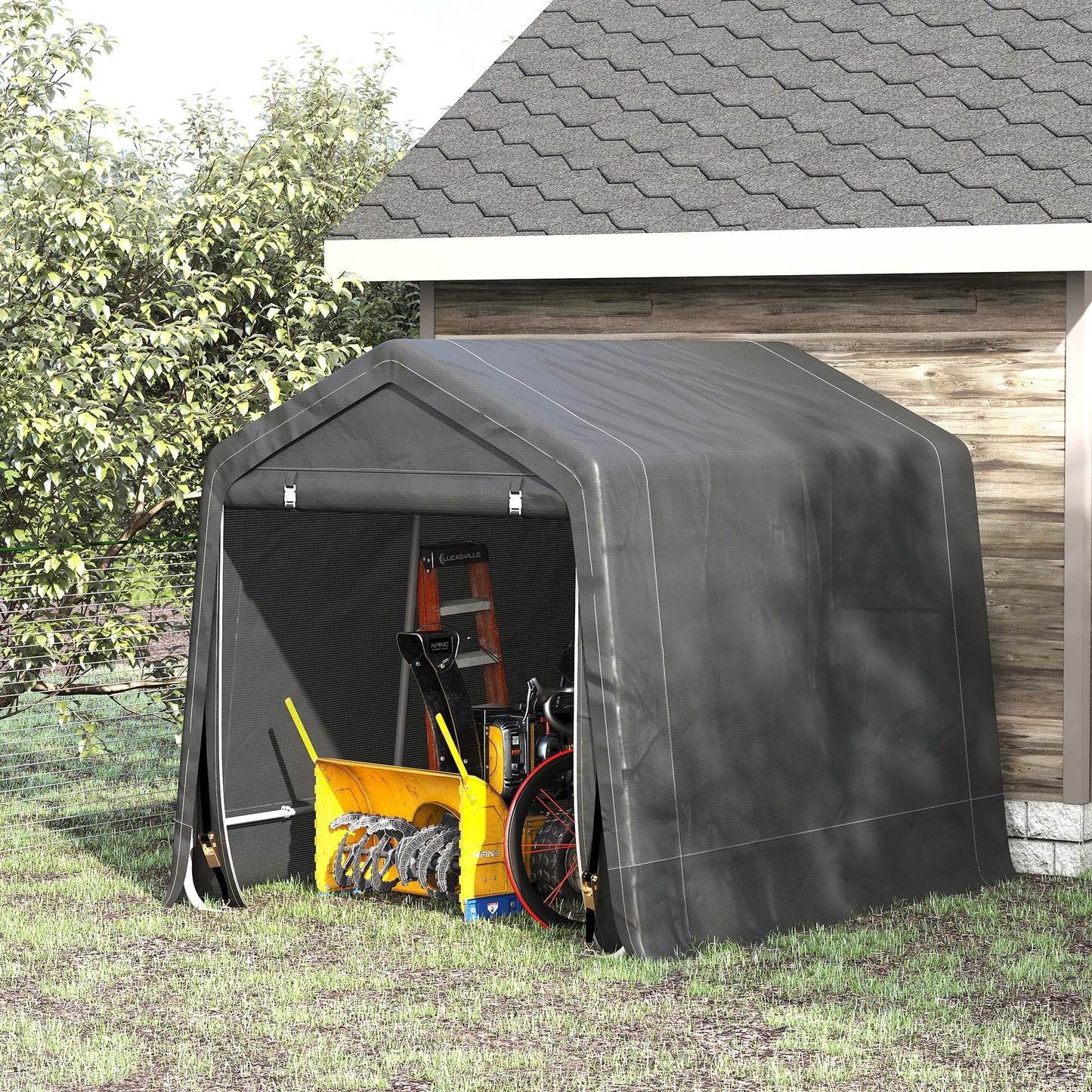 Copertina Garaj 2,8×2,4 m – Protectie Auto, Moto, Biciclete