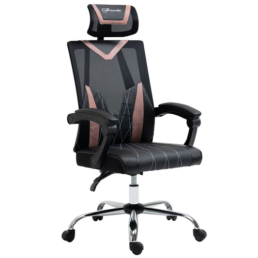 Scaun de Birou Ergonomic inclinabil cu Suport Lombar si Cervical