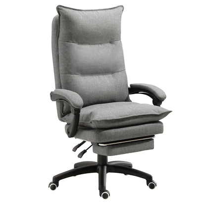 Scaun Birou Ergonomic – Masaj 6 Puncte & Reglabil, Gri