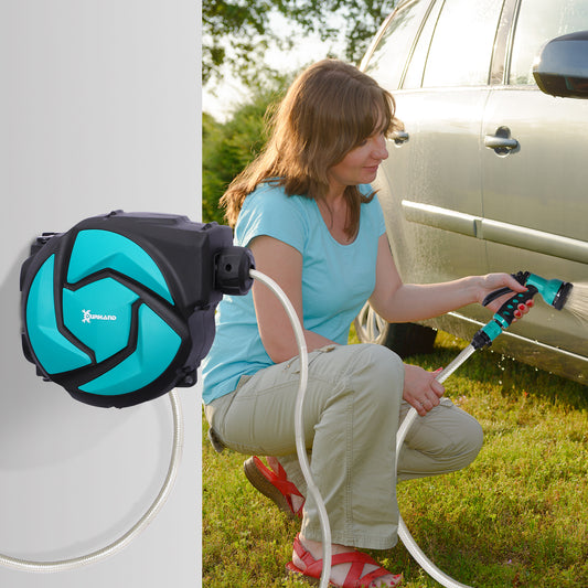 Rola Furtun Gradina – 10 m, Automata cu Montaj Perete