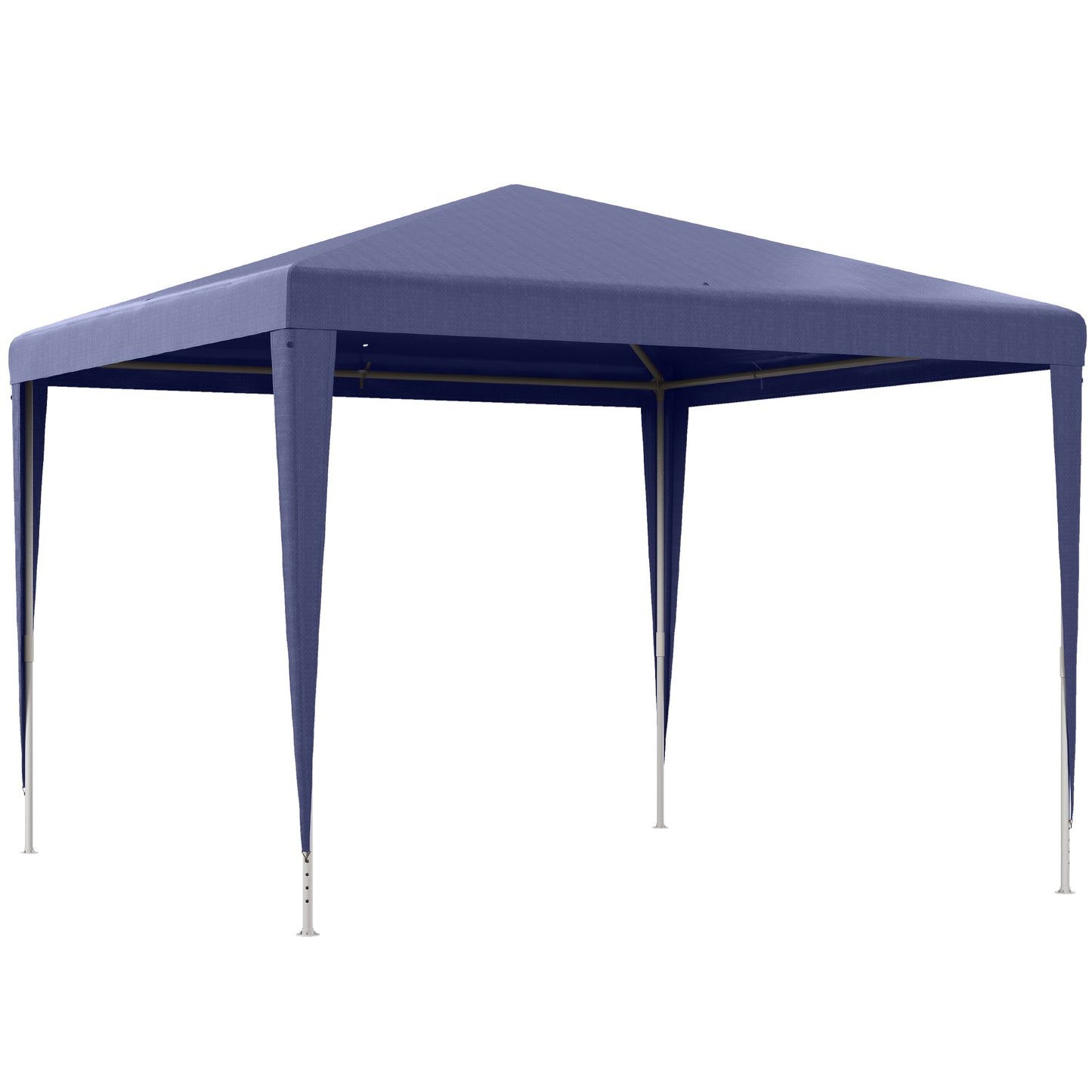 Pavilion de Grădină 3x3 m Pliabil și Portabil cu Acoperire Anti-UV, Albastru