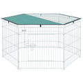 tarc modular animale, acoperis impermeabil 59x60cm