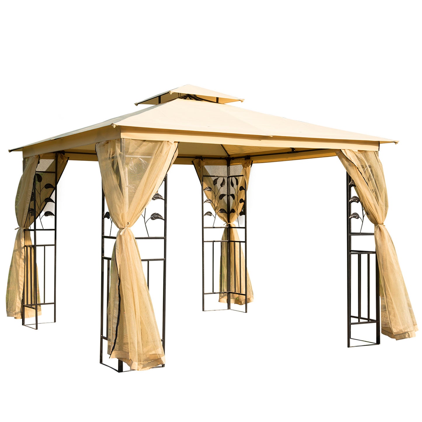 Pavilion de Gradina de Lux, Cort pentru Gradina, 3x3 m