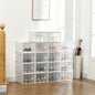 Dulap Pantofi Modular – 18 Cuburi cu Ventilatie