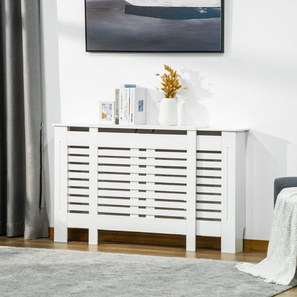 Masca Calorifer – Latime Reglabila, MDF cu Raft Decorativ