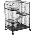 Cusca Animale Mici 64×43.5×93 cm – Cu Rampe, Platforme & Roti