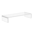 Suport Monitor & TV – Acrilic Transparent, 53×19×9 cm