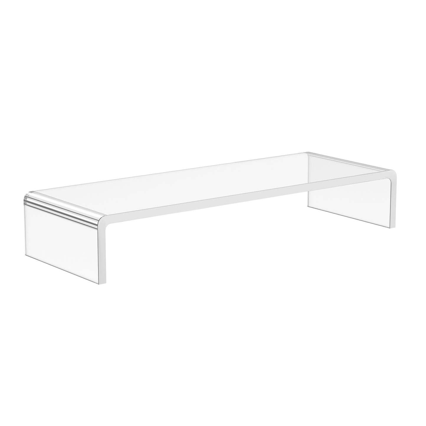 Suport Monitor & TV – Acrilic Transparent, 53×19×9 cm